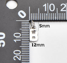 Load image into Gallery viewer, Silver Personalized Initial Letter Alphabet Charm CP1242: P