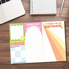 Load image into Gallery viewer, Sarcasm Notepad (funny, gift )