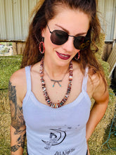 Load image into Gallery viewer, Gigantic Purple Spiny Oyster Necklace