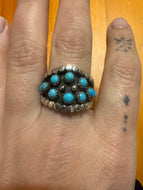 Multiple Stone Turquoise Ring