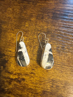 White Buffalo Earrings