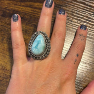 Larimar Ring