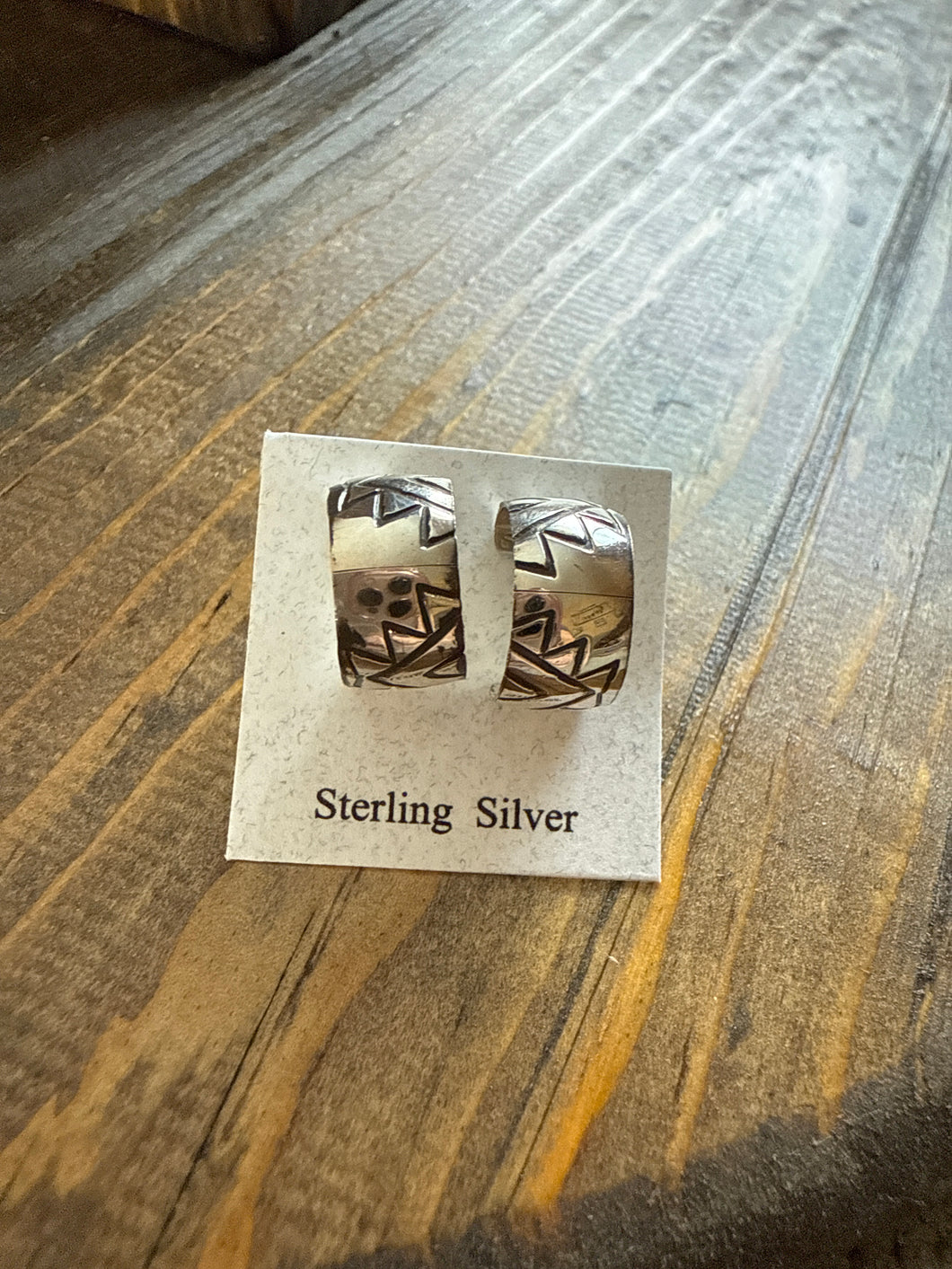 Sterling Silver Huggies