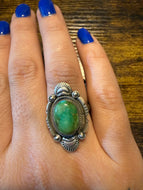 Sonoran gold ring- lots of detail