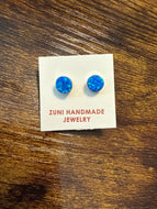 5mm Blue Opal Studs