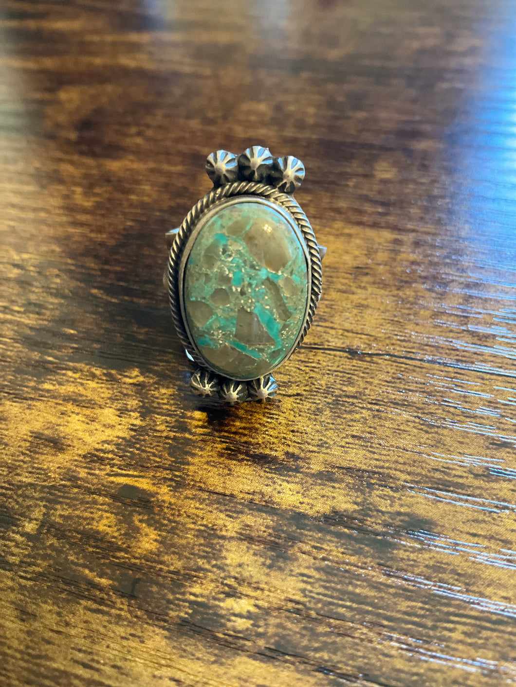 Thunder Mountain Turquoise Ring