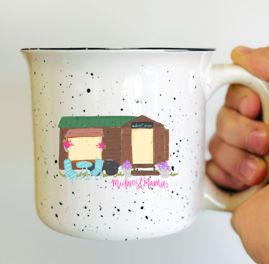 Tiny Doodle- Camp mug