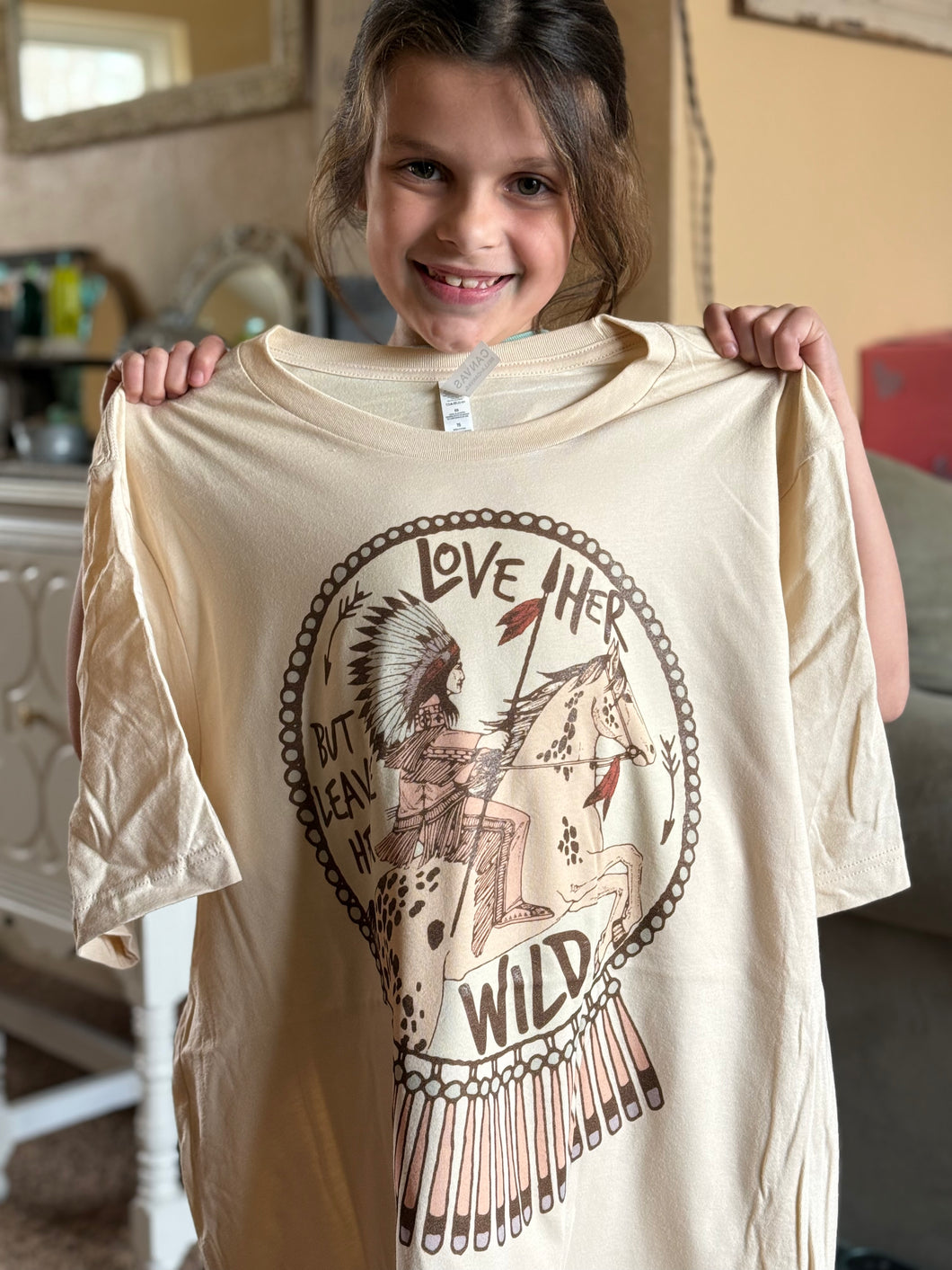 Leave her Wild tee