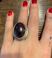 Purple Spiny Ring