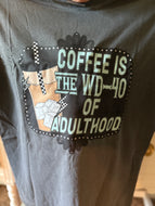 COFFEE WESTERN FUNNY TEE - Pepper