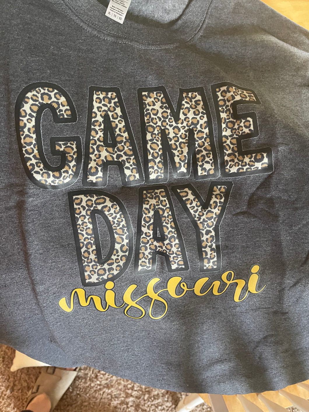 Game Day Missouri Crewneck Sweatshirt