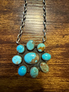 Kingman Clusters Necklace