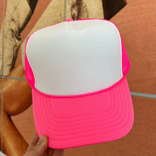 Load image into Gallery viewer, In My Mom Era Trucker Cap (Multiple Color Options): Black and White
