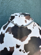 Load image into Gallery viewer, 4mm Sterling Silver Navajo Pearl Style Beaded Necklace w/ 2 inch extender: 20 inch
