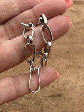 Load image into Gallery viewer, Sterling Silver Handmade Paper Clip Chain: 18 inch

