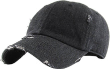 Load image into Gallery viewer, Vintage Distressed Washed Style Baseball Caps: LDM
