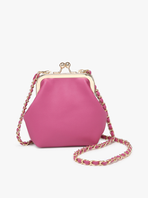 Load image into Gallery viewer, CP2338 Cleo Coin Pouch Crossbody: Fuchsia
