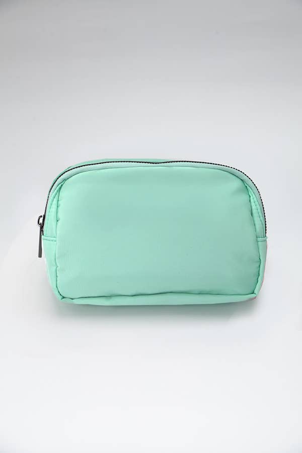 WATERPROOF CROSS BODY SLING FANNY PACK BELT BAG | 90FP101: Mint