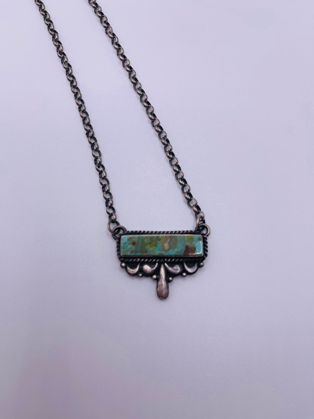Detailed Turquoise Bar