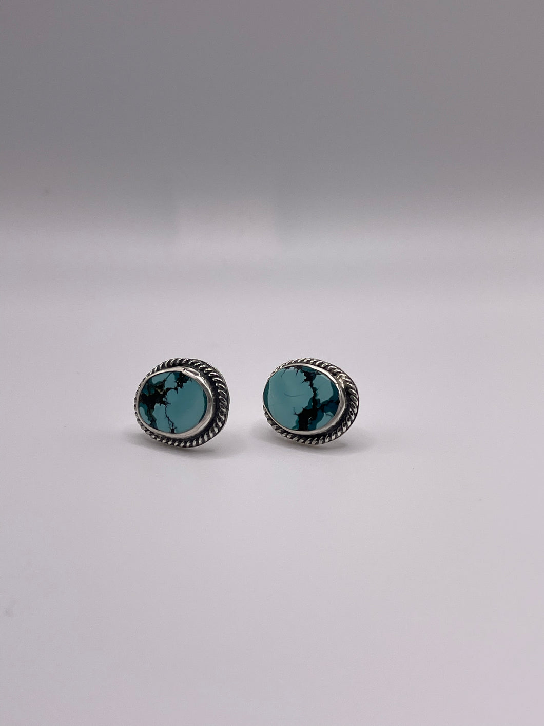 BW- Hubei Turquoise Studs (More Blue)
